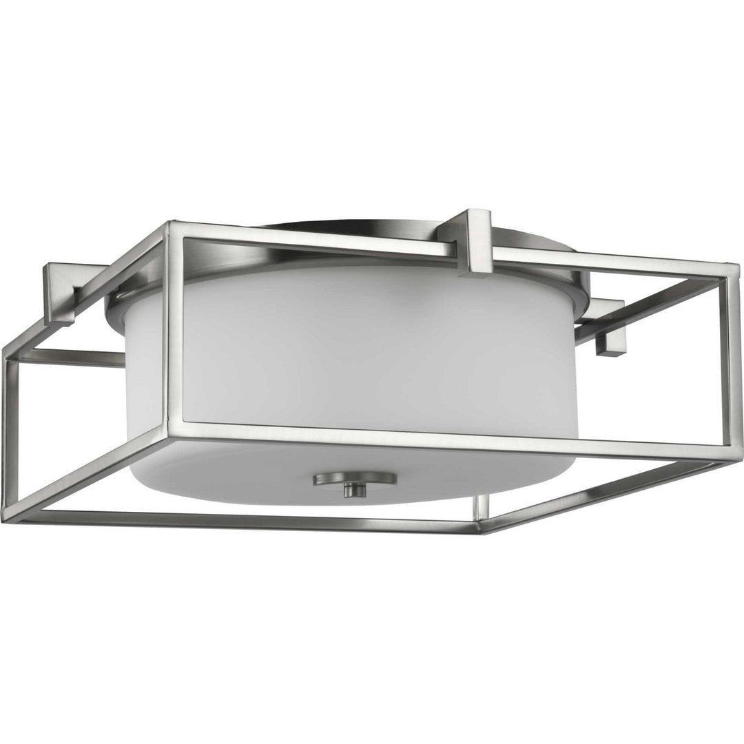 Progress Canada - P350171-009 - Two Light Flush Mount - Chadwick - Brushed Nickel