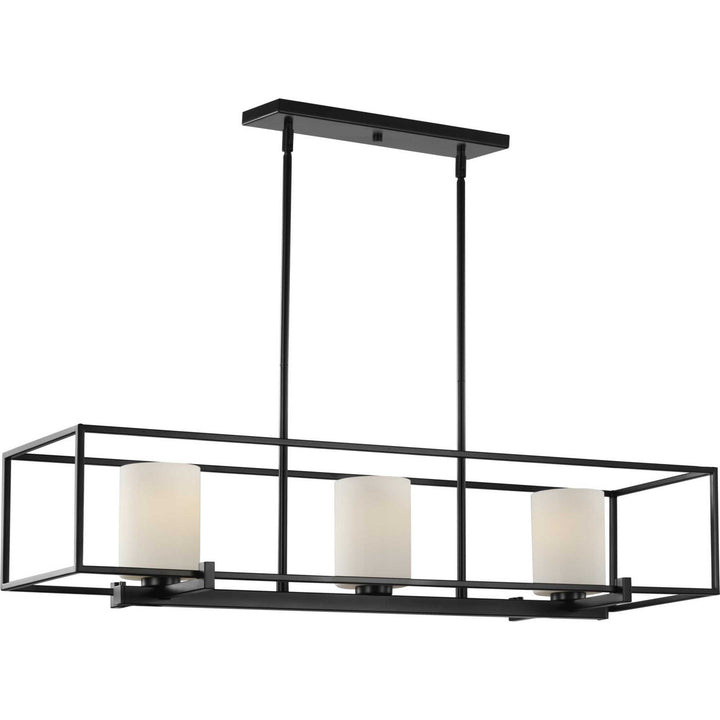 Progress Canada - P400225-031 - Three Light Island Chandelier - Chadwick - Black