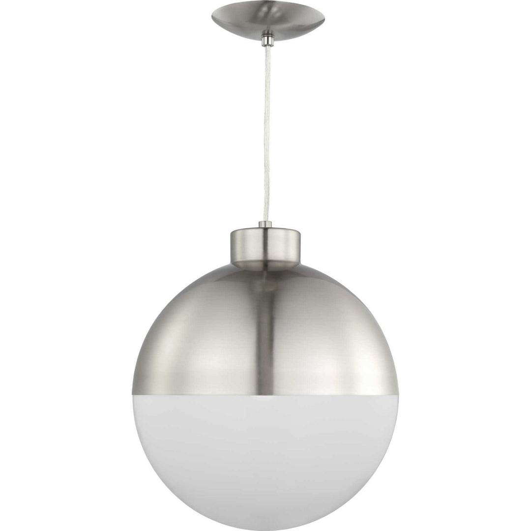 Globe LED LED Pendant in Brushed Nickel - available from The Lighting Shoppe, trusted by Canadian homeowners
