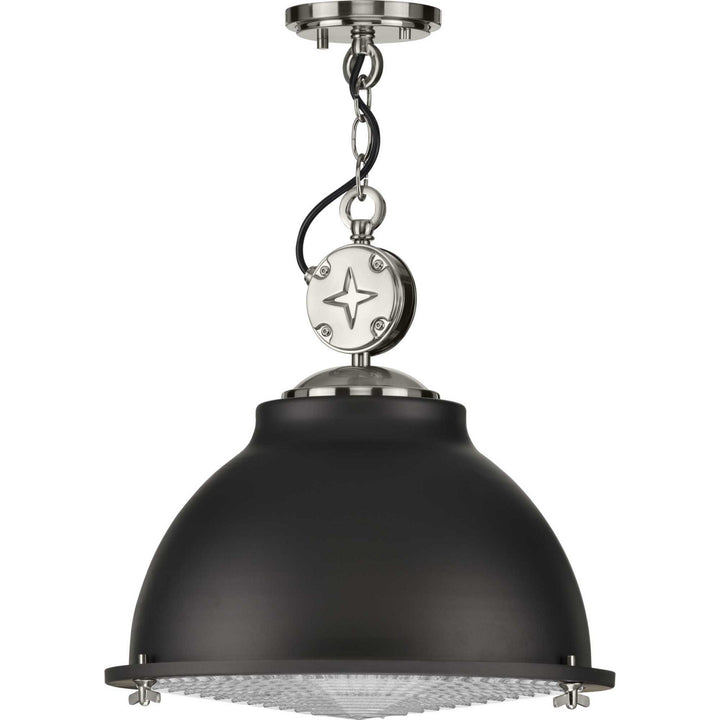 Progress Canada - P500212-143 - One Light Pendant - Medal - Graphite