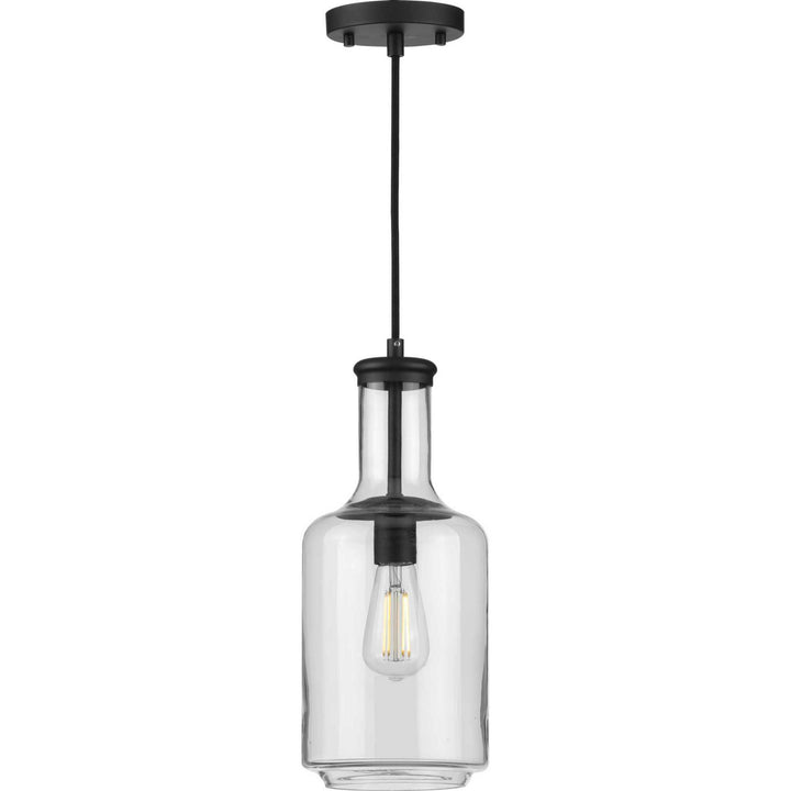 Latrobe One Light Pendant in Black - available from The Lighting Shoppe, trusted by Canadian homeowners