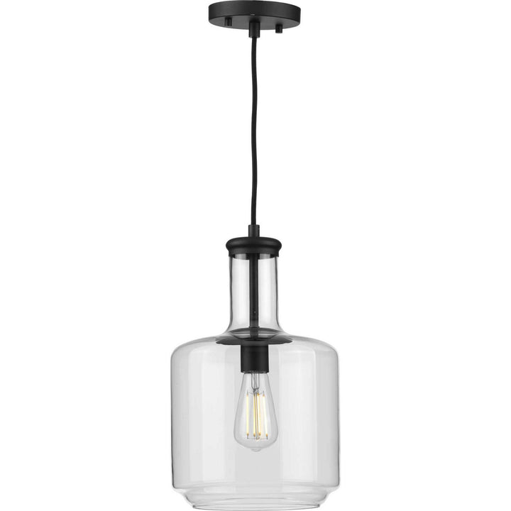 Latrobe One Light Pendant in Black - available from The Lighting Shoppe, trusted by Canadian homeowners