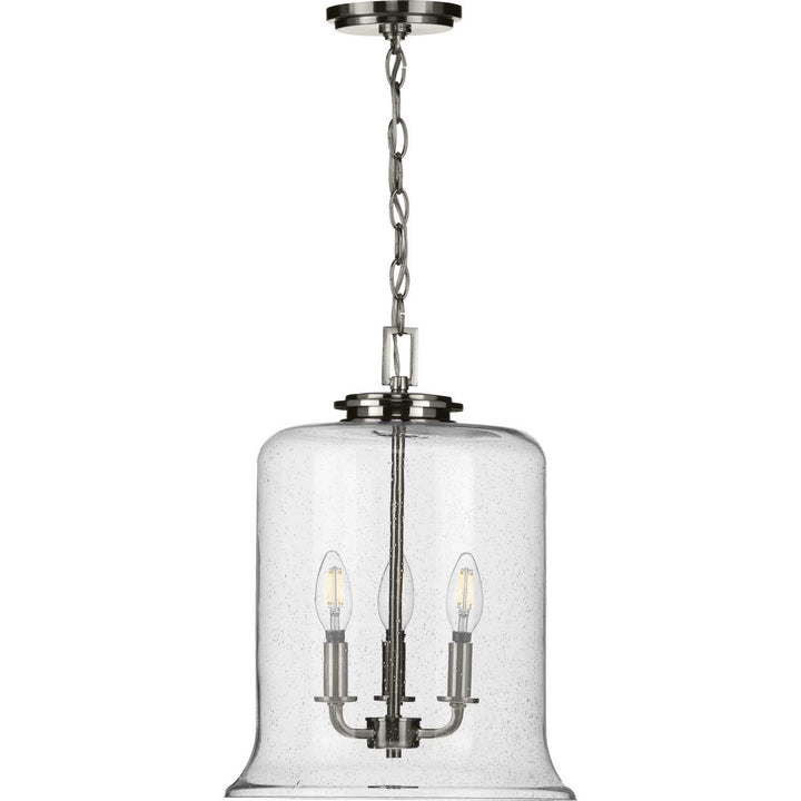 Winslett Three Light Pendant in Brushed Nickel - available from The Lighting Shoppe, trusted by Canadian homeowners