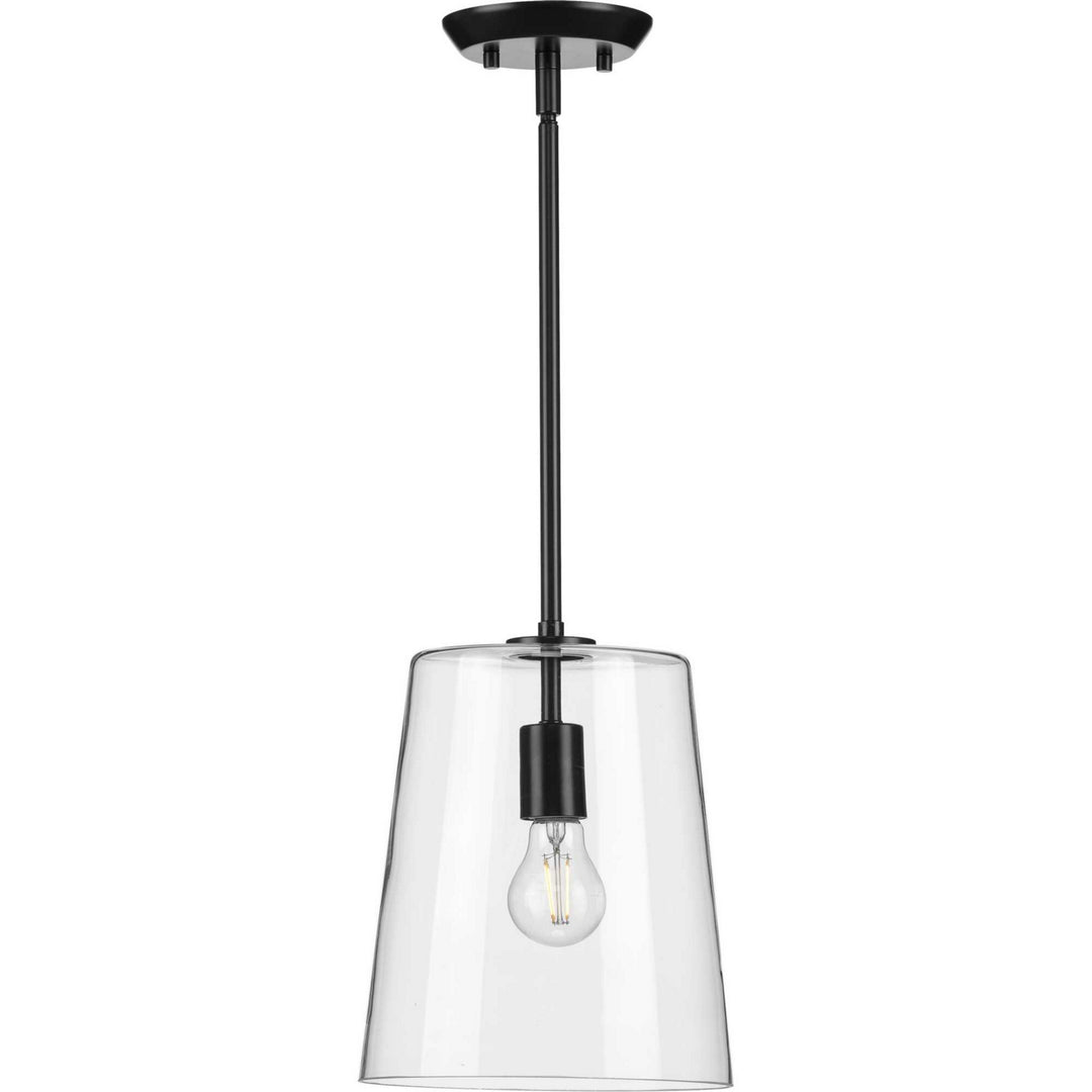 Clarion One Light Pendant in Black - available from The Lighting Shoppe, trusted by Canadian homeowners