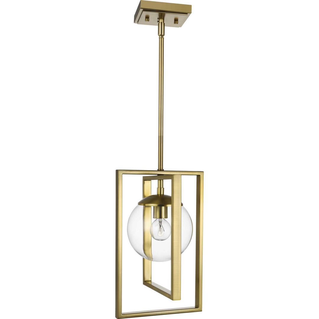 Atwell One Light Pendant in Brushed Bronze - available from The Lighting Shoppe, trusted by Canadian homeowners