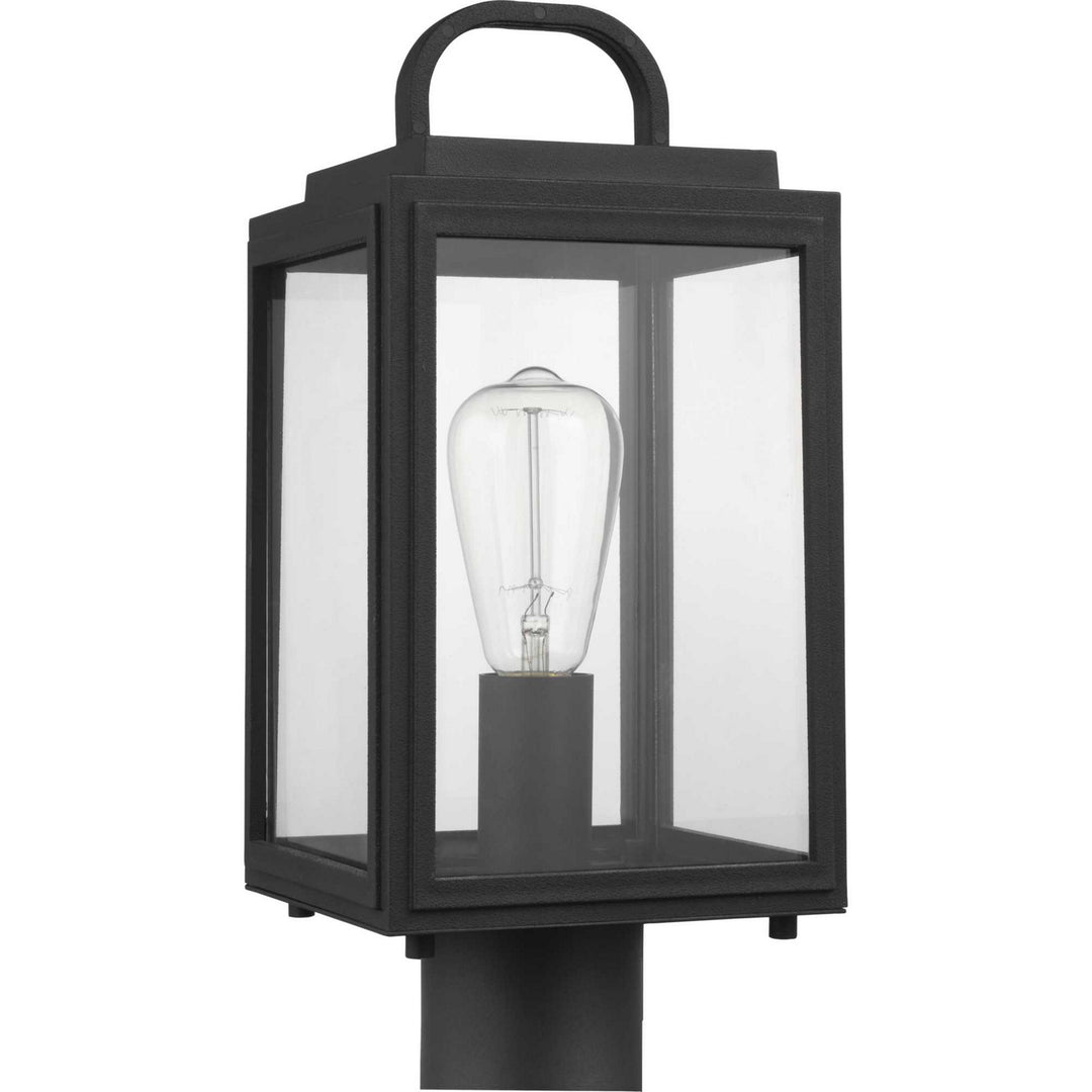 Grandbury One Light Post Lantern in Black - available from The Lighting Shoppe, trusted by Canadian homeowners