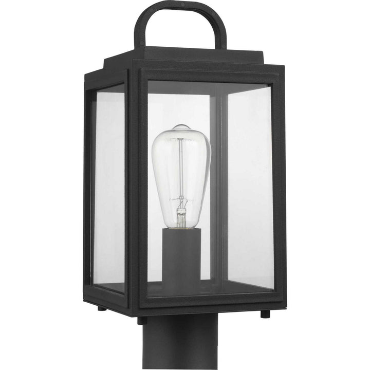 Grandbury One Light Post Lantern in Black - available from The Lighting Shoppe, trusted by Canadian homeowners