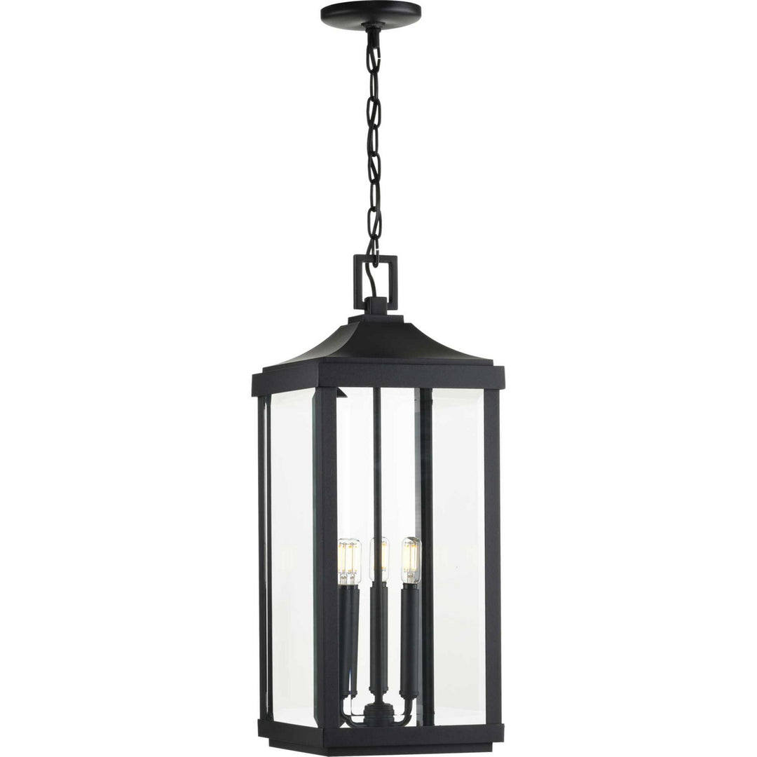Gibbes Street Three Light Hanging Lantern in Black - available from The Lighting Shoppe, trusted by Canadian homeowners