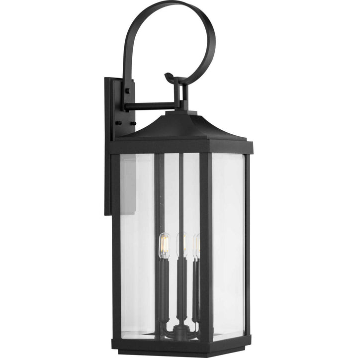 Gibbes Street Three Light Wall Lantern in Black - available from The Lighting Shoppe, trusted by Canadian homeowners