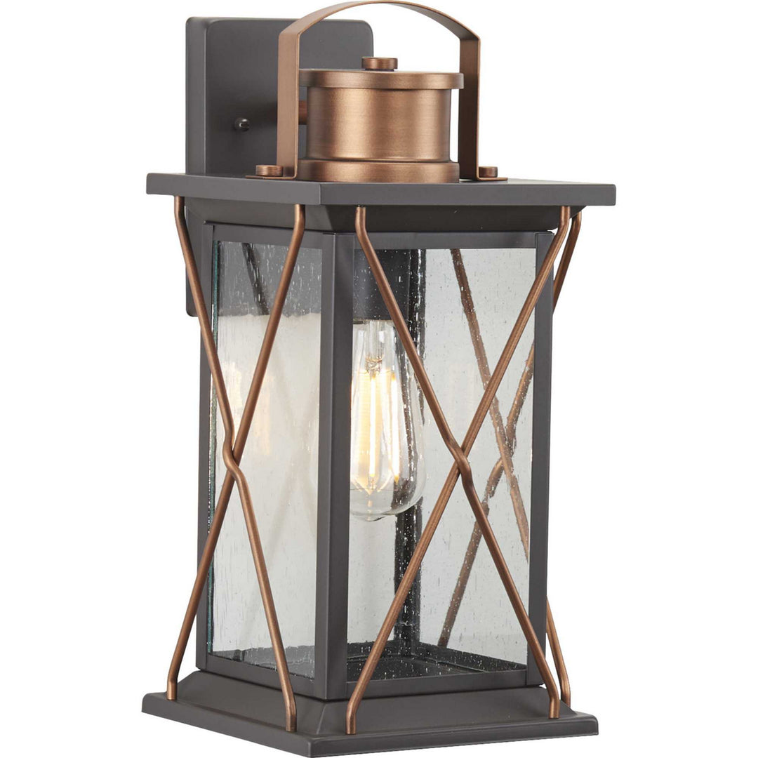 Barlowe One Light Wall Lantern in Antique Bronze - available from The Lighting Shoppe, trusted by Canadian homeowners