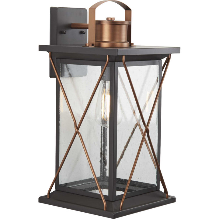 Barlowe One Light Wall Lantern in Antique Bronze - available from The Lighting Shoppe, trusted by Canadian homeowners
