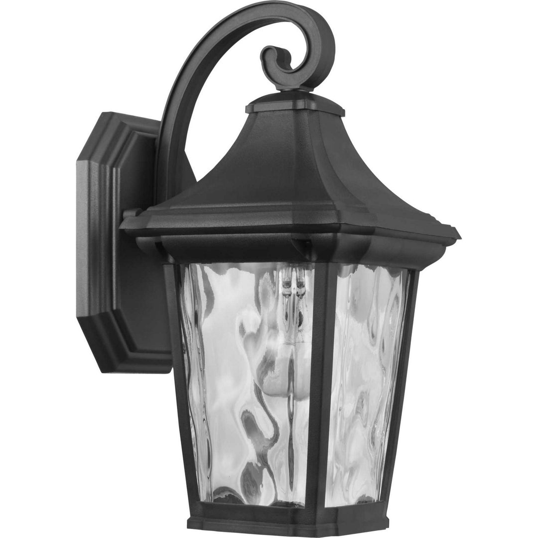 Marquette One Light Wall Lantern in Black - available from The Lighting Shoppe, trusted by Canadian homeowners