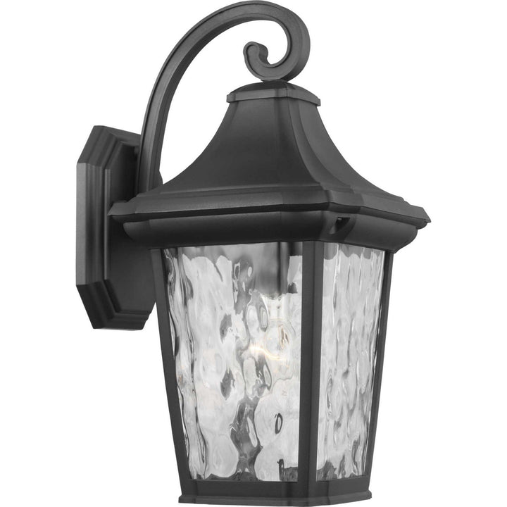 Marquette One Light Wall Lantern in Black - available from The Lighting Shoppe, trusted by Canadian homeowners