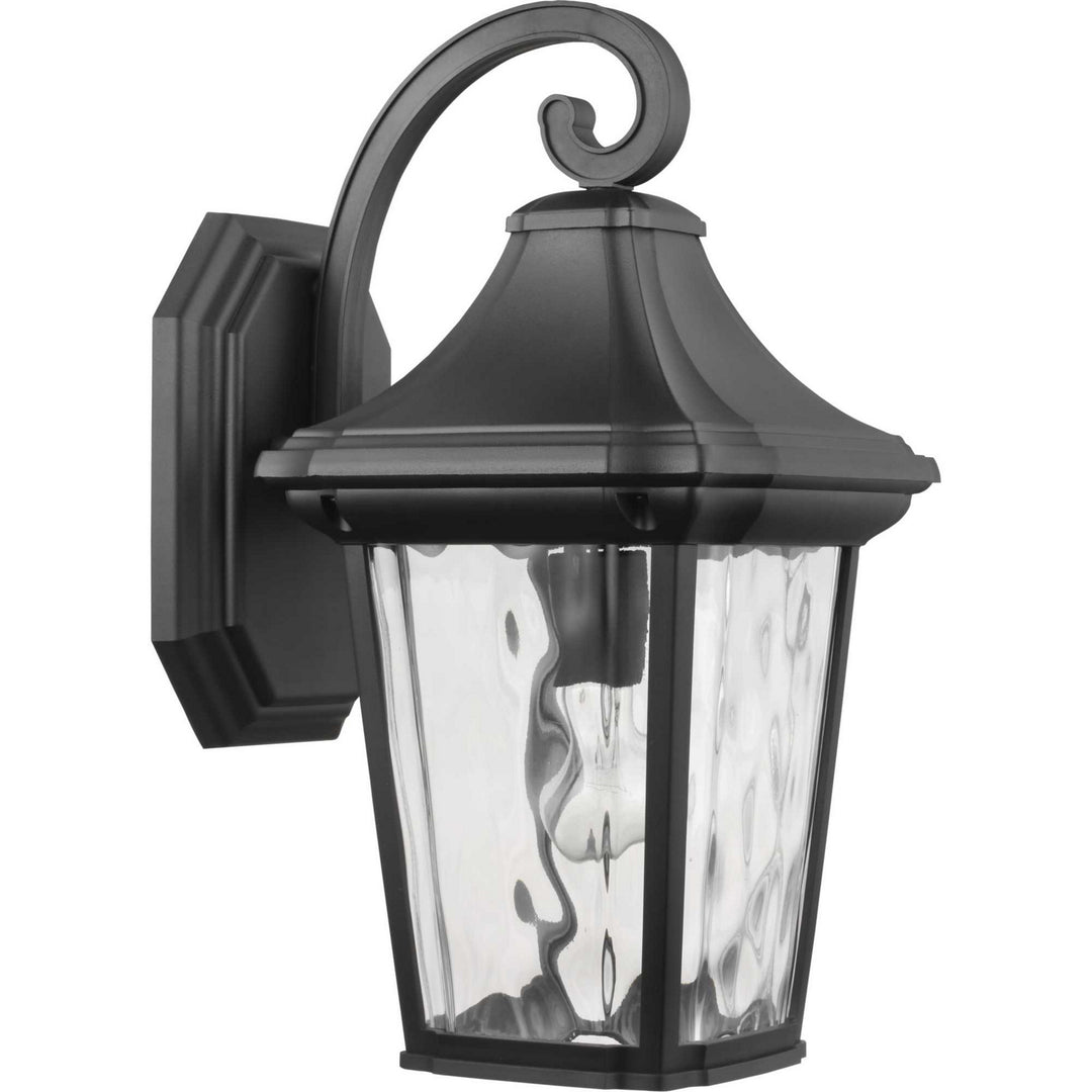 Marquette One Light Wall Lantern in Black - available from The Lighting Shoppe, trusted by Canadian homeowners