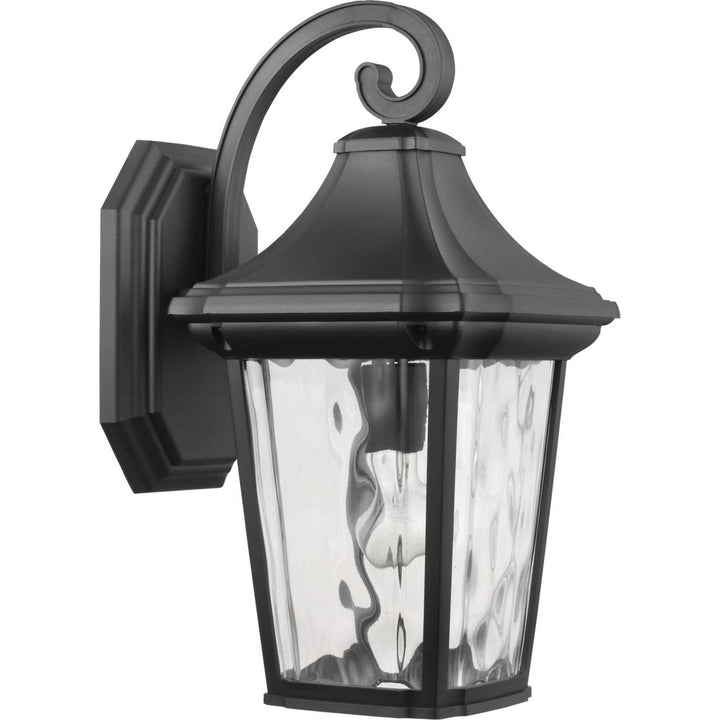 Marquette One Light Wall Lantern in Black - available from The Lighting Shoppe, trusted by Canadian homeowners