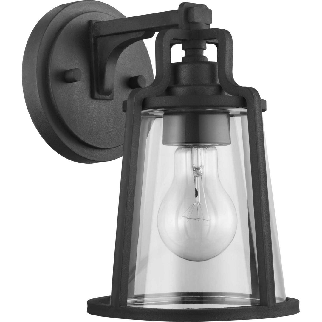 Benton Harbor One Light Wall Lantern in Black - available from The Lighting Shoppe, trusted by Canadian homeowners