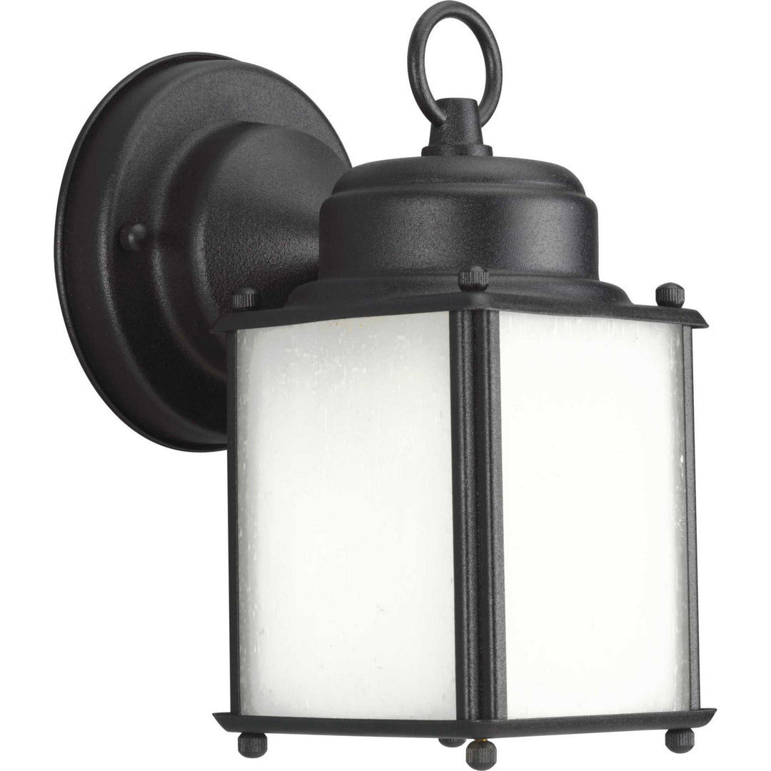 Roman Coach One Light Wall Lantern in Black - available from The Lighting Shoppe, trusted by Canadian homeowners