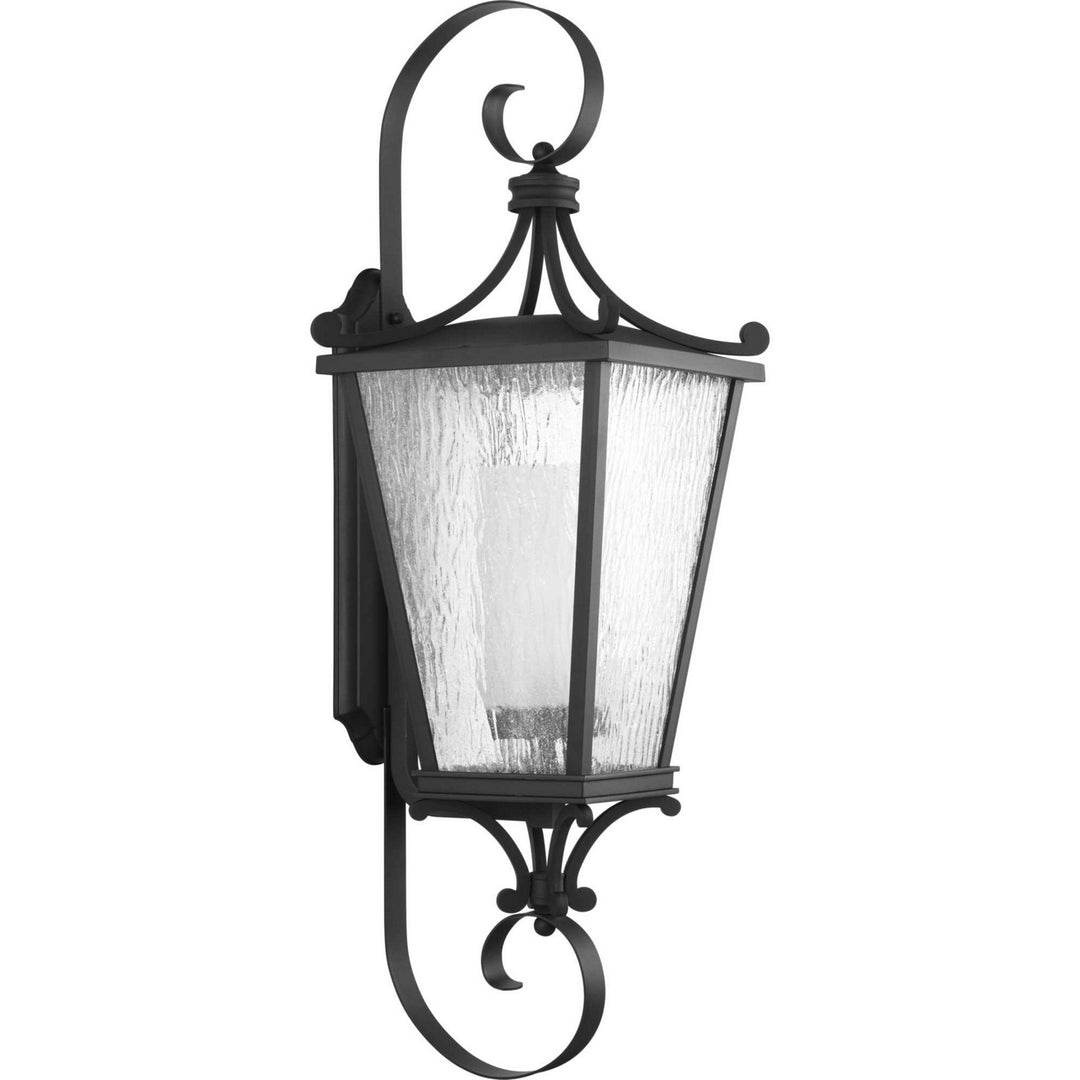 Cadence One Light Wall Lantern in Black - available from The Lighting Shoppe, trusted by Canadian homeowners
