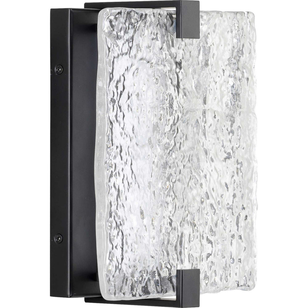 LED Stone Glass LED Wall Sconce in Black - available from The Lighting Shoppe, trusted by Canadian homeowners