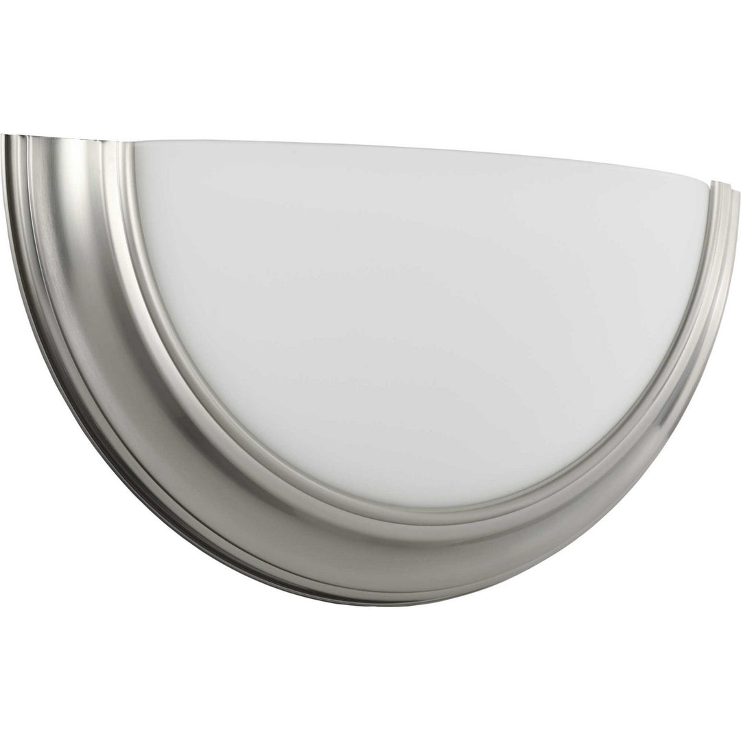 Eclipse LED LED Wall Bracket in Brushed Nickel - available from The Lighting Shoppe, trusted by Canadian homeowners