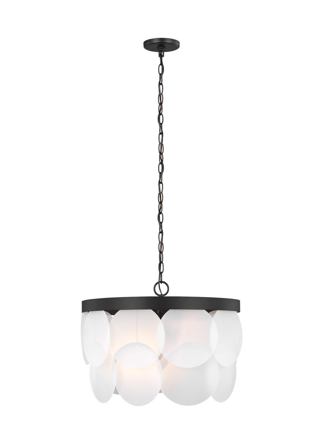Mellita Six Light Pendant in Midnight Black - available from The Lighting Shoppe, trusted by Canadian homeowners