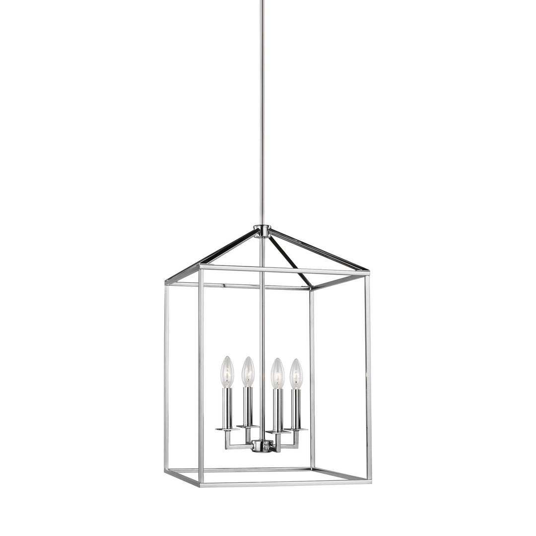 Generation Lighting Canada - 5115004EN-05 - Four Light Hall / Foyer - Perryton - Chrome
