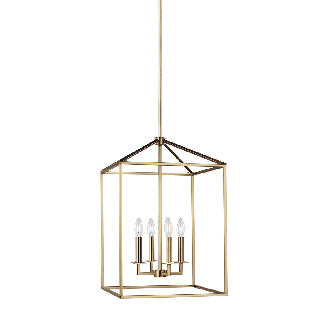 Generation Lighting Canada - 5115004EN-848 - Four Light Hall / Foyer - Perryton - Satin Brass