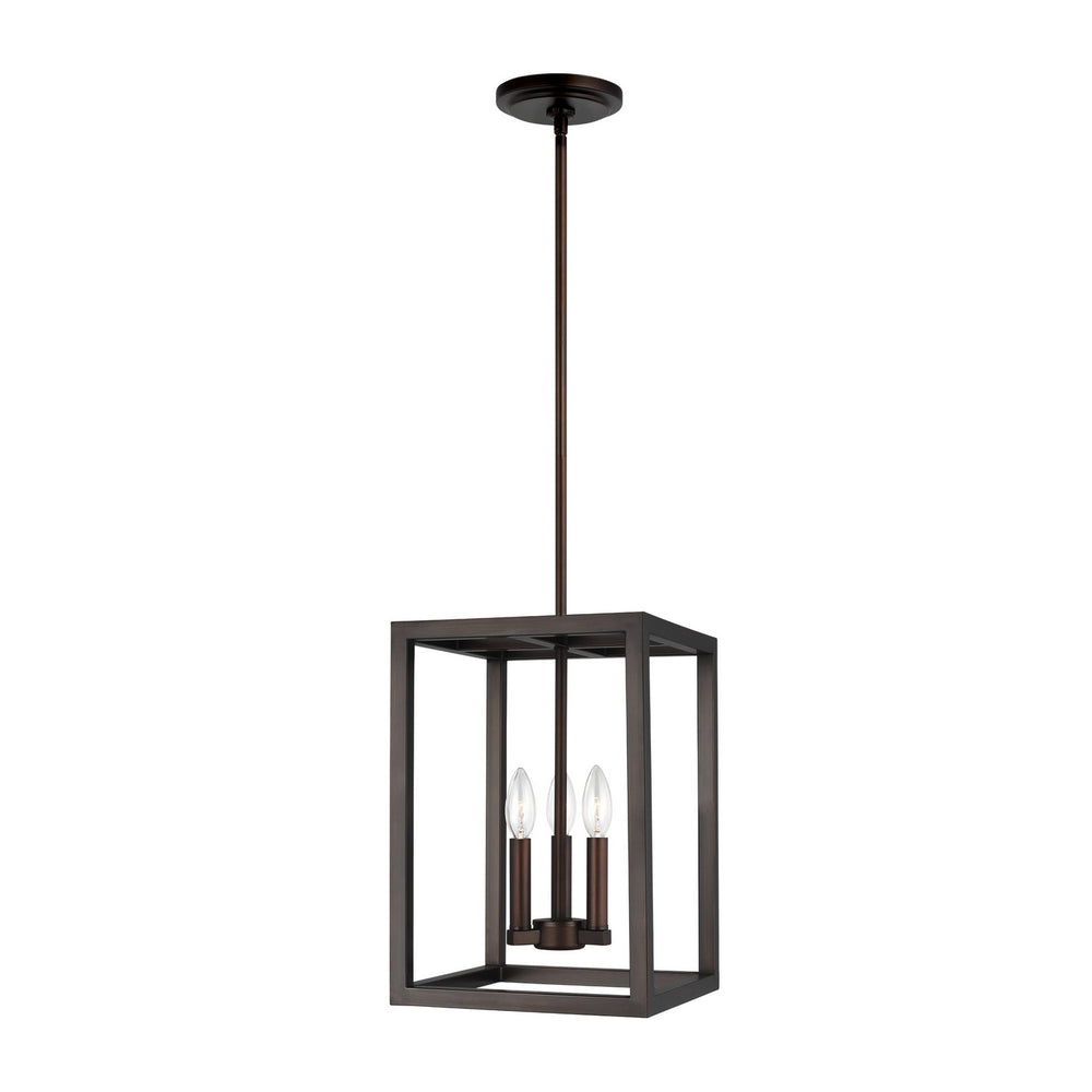 Generation Lighting Canada - 5134503-710 - Three Light Hall / Foyer Pendant - Moffet Street - Bronze