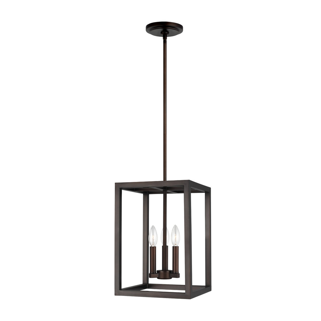 Generation Lighting Canada - 5134503-710 - Three Light Hall / Foyer Pendant - Moffet Street - Bronze