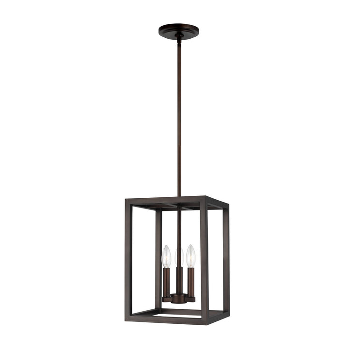Generation Lighting Canada - 5134503-710 - Three Light Hall / Foyer Pendant - Moffet Street - Bronze