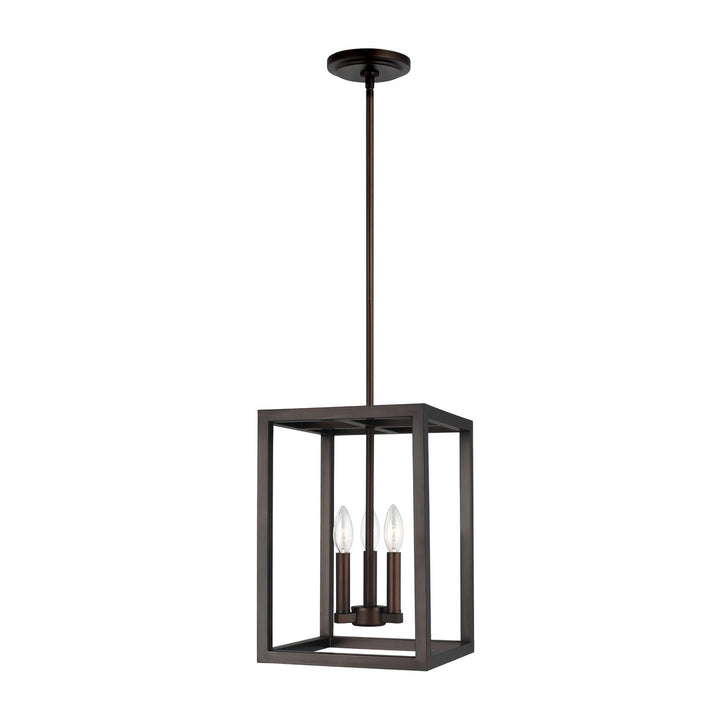 Generation Lighting Canada - 5134503-710 - Three Light Hall / Foyer Pendant - Moffet Street - Bronze