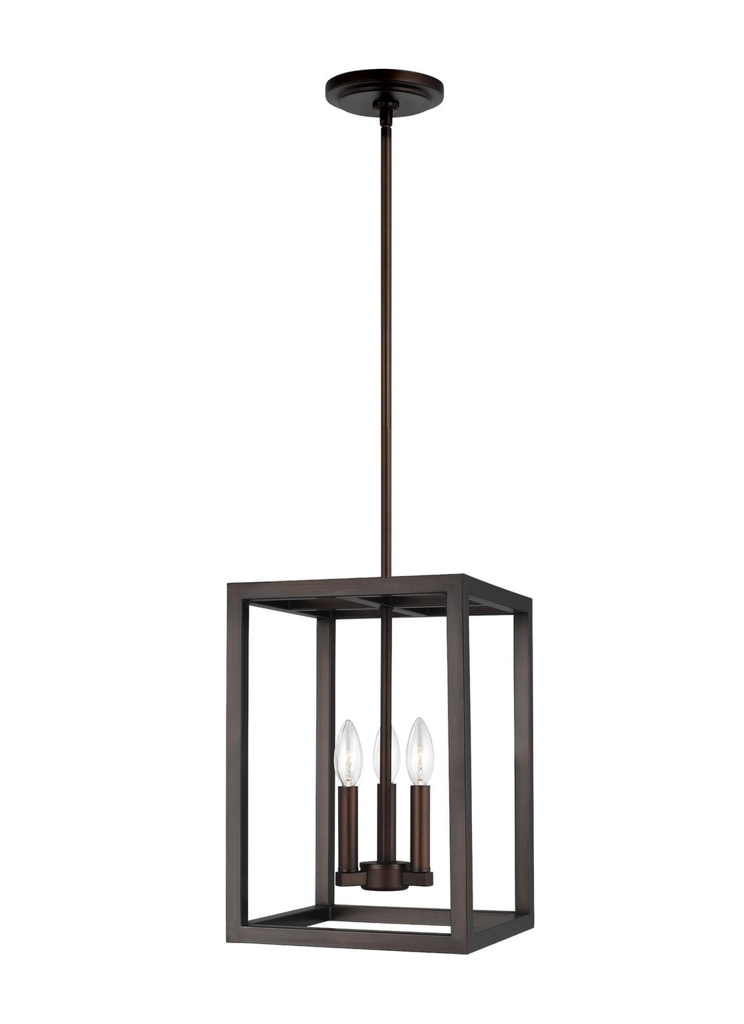 Generation Lighting Canada - 5134503EN-710 - Three Light Hall / Foyer - Moffet Street - Bronze