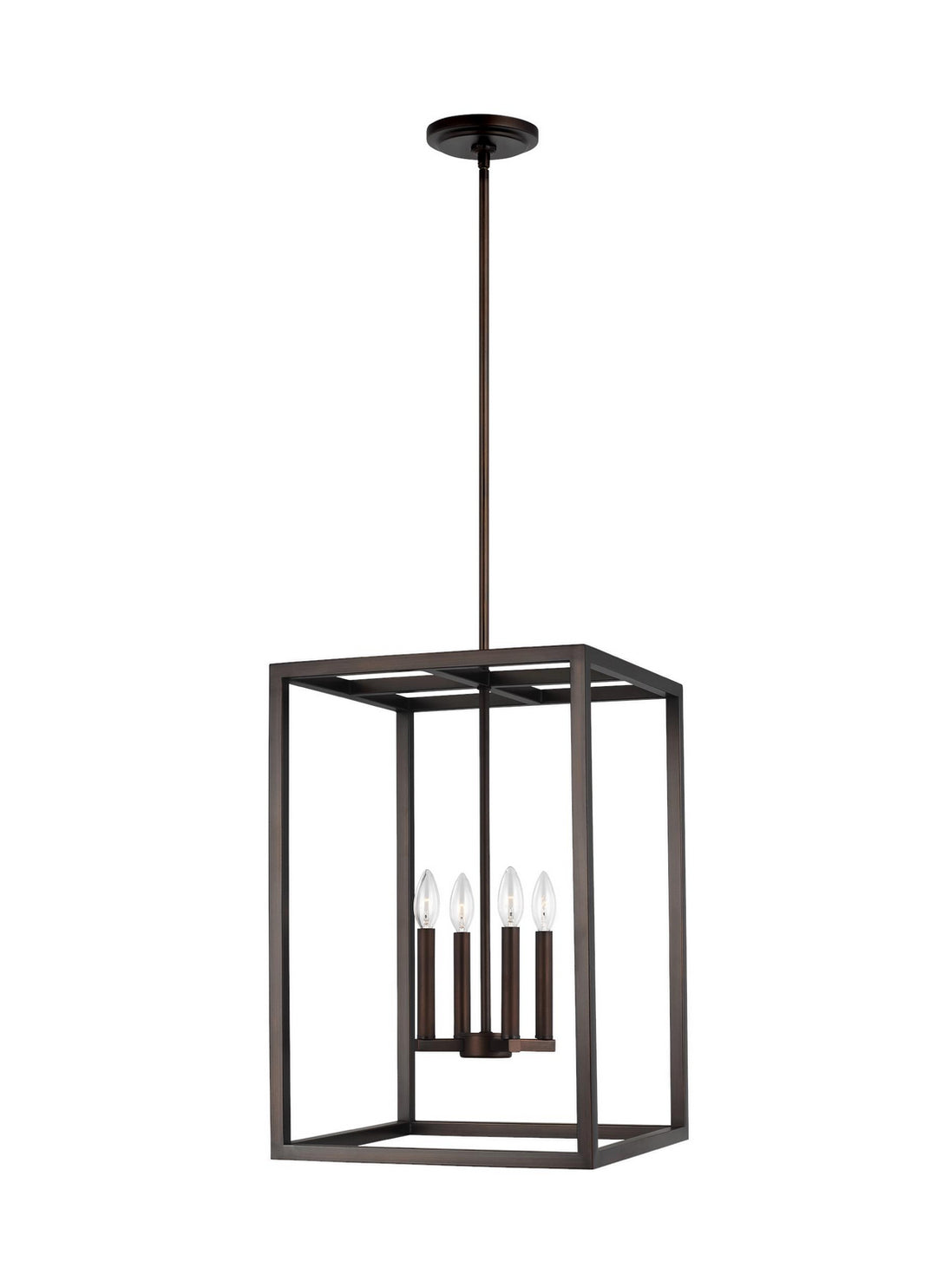 Generation Lighting Canada - 5134504EN-710 - Four Light Hall / Foyer - Moffet Street - Bronze