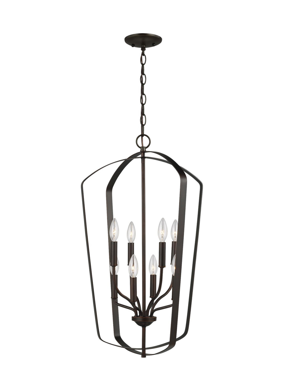 Generation Lighting Canada - 5134908EN-710 - Eight Light Hall / Foyer - Romee - Bronze