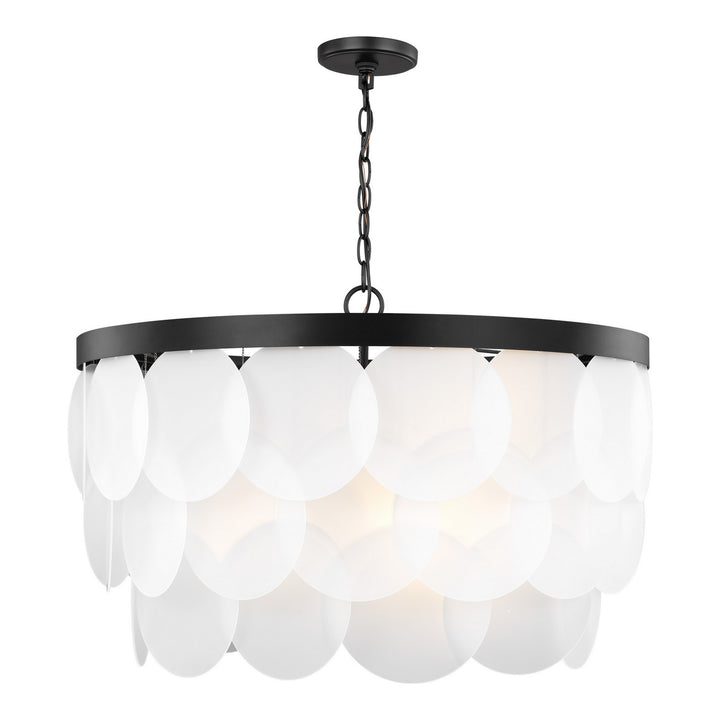 Mellita Eight Light Pendant in Midnight Black - available from The Lighting Shoppe, trusted by Canadian homeowners