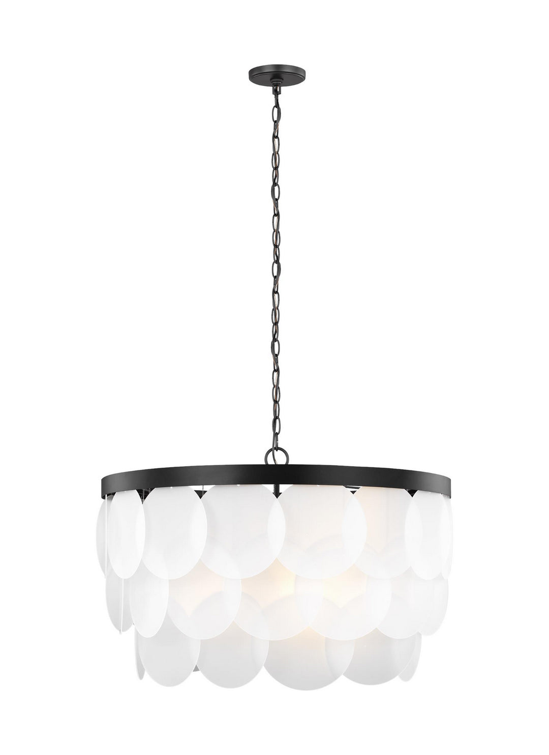 Mellita Eight Light Pendant in Midnight Black - available from The Lighting Shoppe, trusted by Canadian homeowners