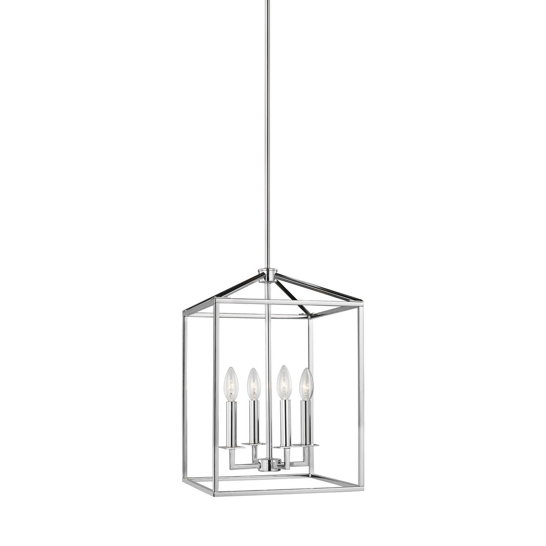 Generation Lighting Canada - 5215004EN-05 - Four Light Hall / Foyer - Perryton - Chrome