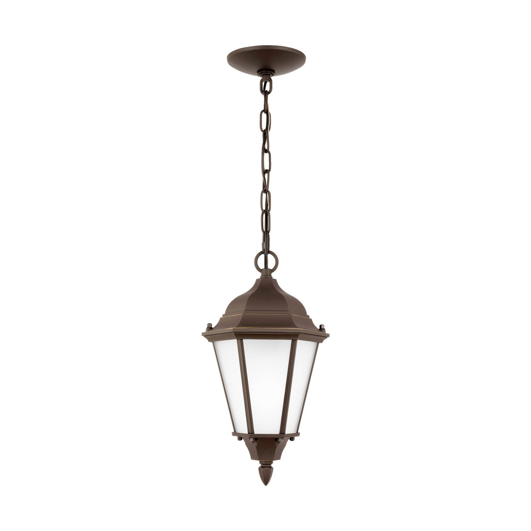 Bakersville One Light Outdoor Pendant in Antique Bronze - available from The Lighting Shoppe, trusted by Canadian homeowners