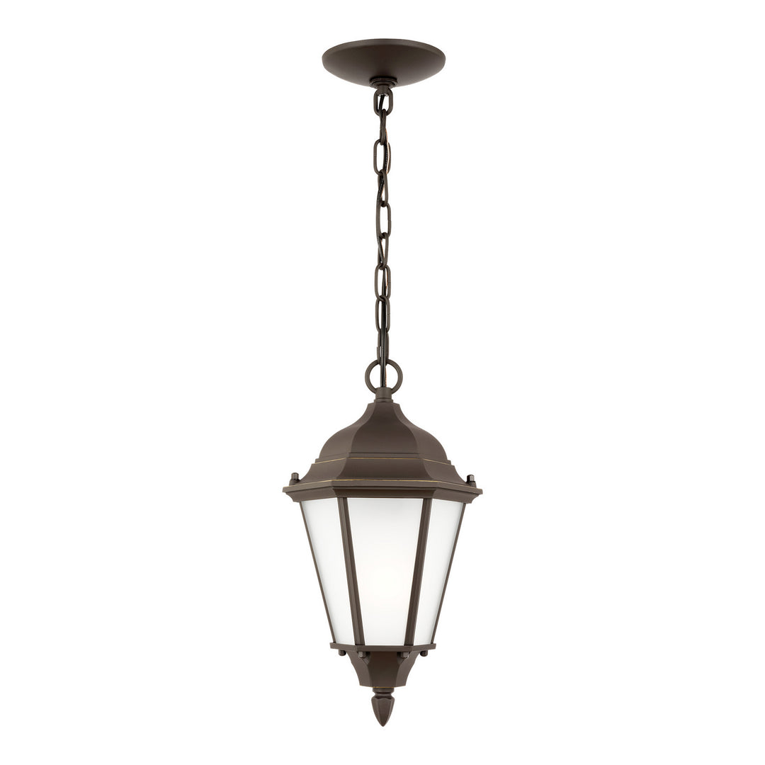 Bakersville One Light Outdoor Pendant in Antique Bronze - available from The Lighting Shoppe, trusted by Canadian homeowners