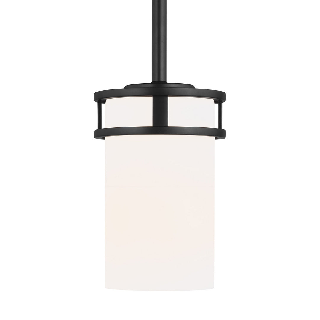 Generation Lighting Canada - 6121601-112 - One Light Mini-Pendant - Robie - Midnight Black