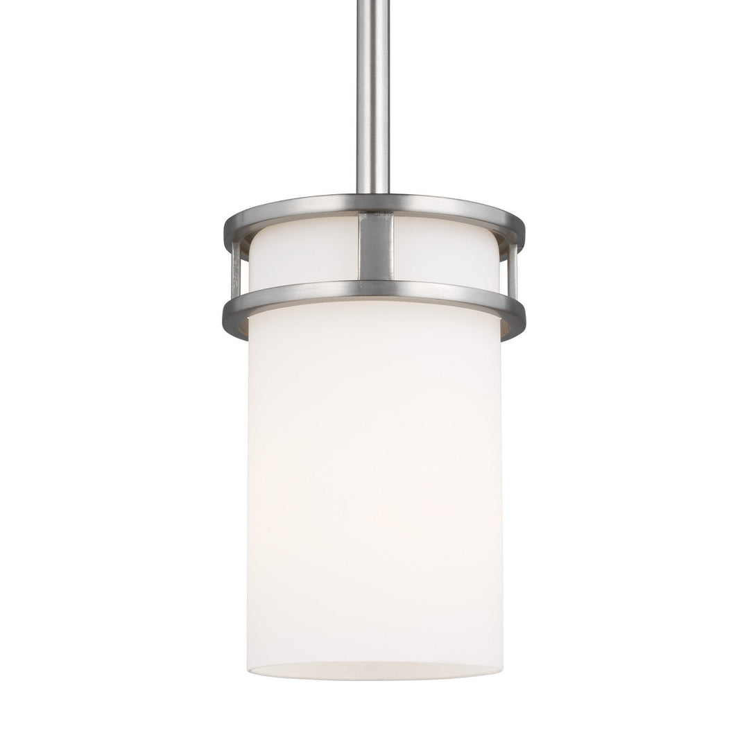Generation Lighting Canada - 6121601-962 - One Light Mini-Pendant - Robie - Brushed Nickel