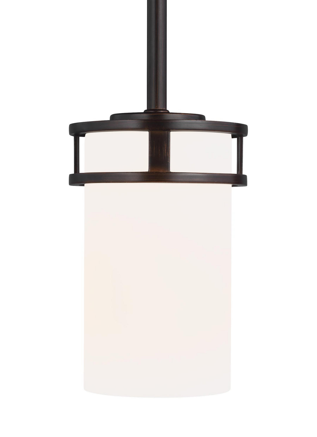 Robie One Light Mini-Pendant in Bronze - available from The Lighting Shoppe, trusted by Canadian homeowners