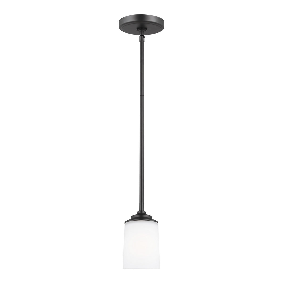 Generation Lighting Canada - 6130701-112 - One Light Mini-Pendant - Kemal - Midnight Black