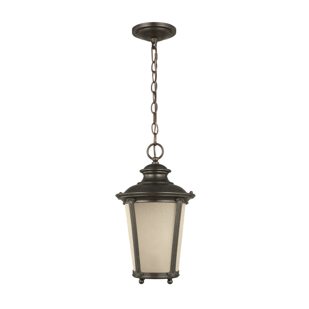 Cape May One Light Outdoor Pendant in Burled Iron - available from The Lighting Shoppe, trusted by Canadian homeowners