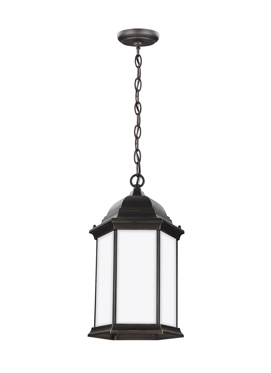 Sevier One Light Outdoor Pendant in Antique Bronze - available from The Lighting Shoppe, trusted by Canadian homeowners
