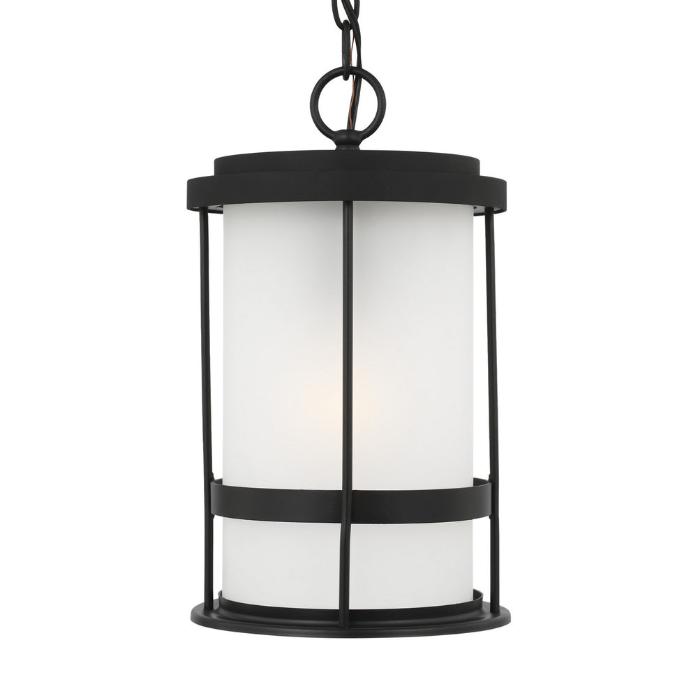 Generation Lighting Canada - 6290901-12 - One Light Outdoor Pendant - Wilburn - Black