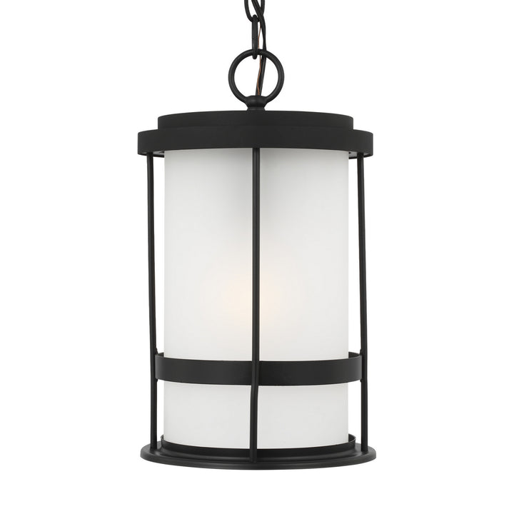 Generation Lighting Canada - 6290901-12 - One Light Outdoor Pendant - Wilburn - Black