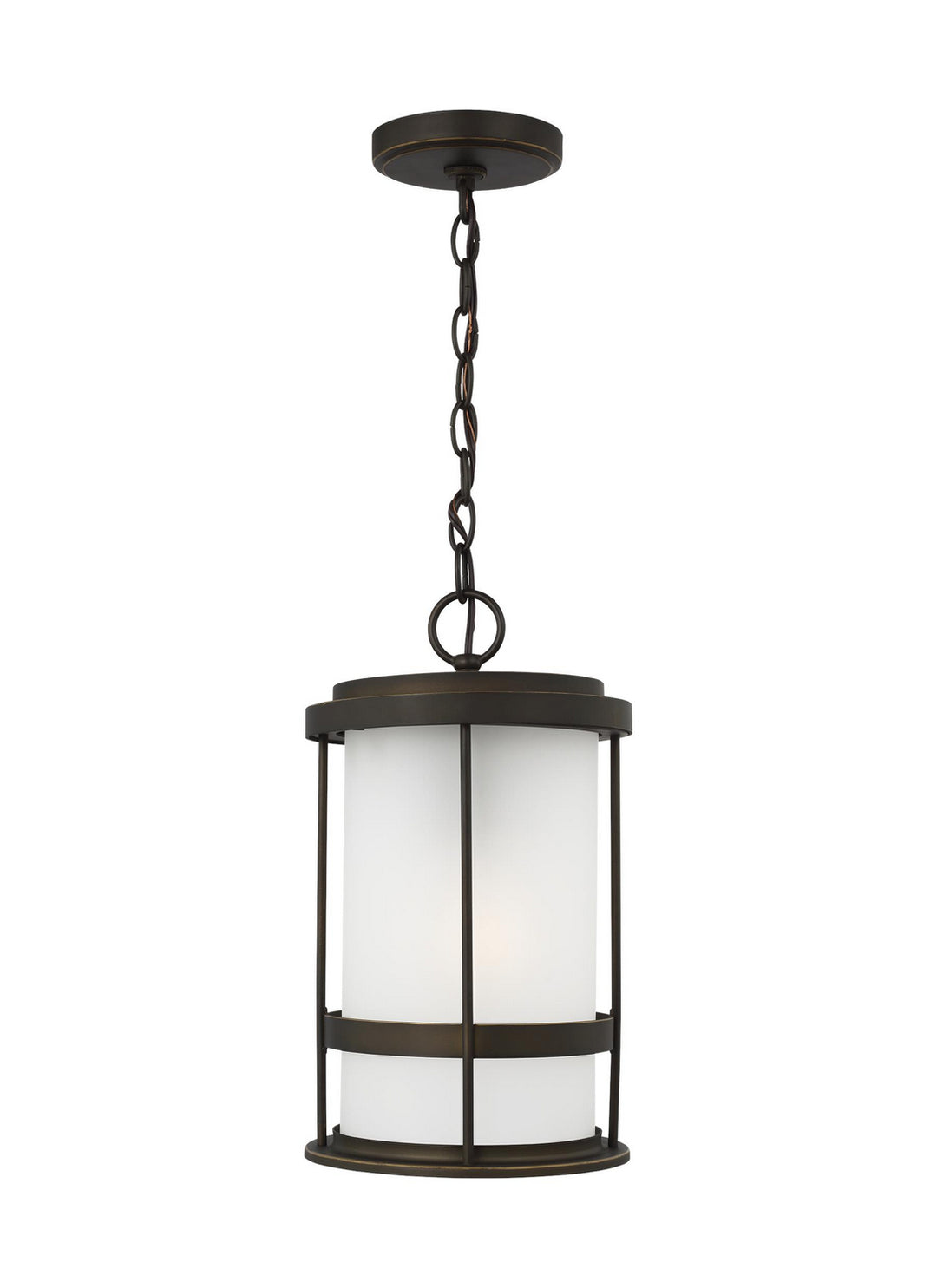 Wilburn One Light Outdoor Pendant in Antique Bronze - available from The Lighting Shoppe, trusted by Canadian homeowners