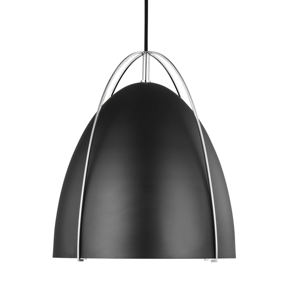 Visual Comfort Studio Canada - 6551701-05 - One Light Pendant - Norman - Chrome