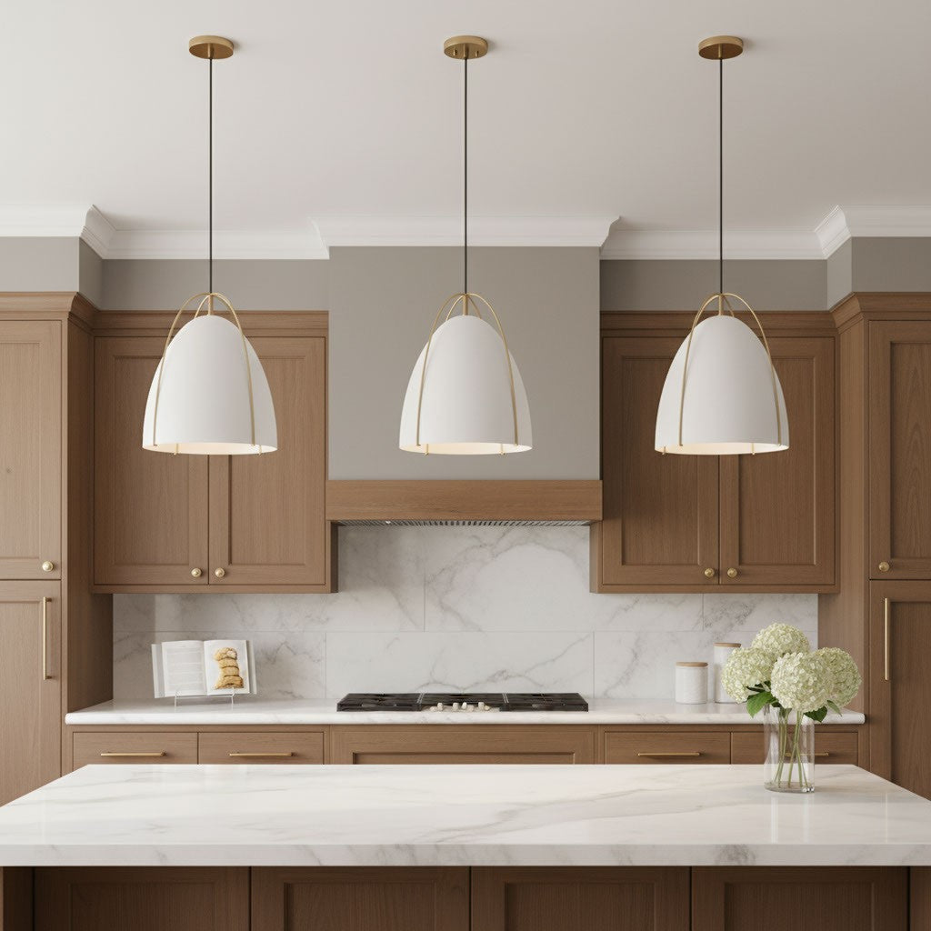 Visual Comfort Studio Canada - 6551801-848 - One Light Pendant - Norman - Satin Brass